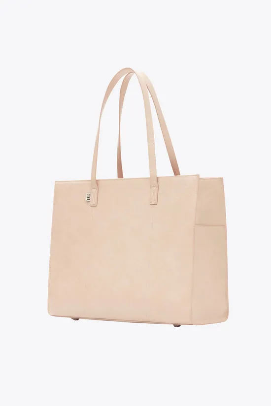 Beis Work Tote borsa lavoro beige capiente