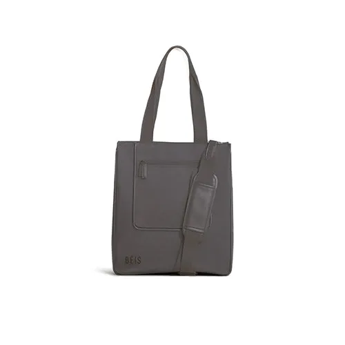 Beis North To South Tote borsa nera riciclata