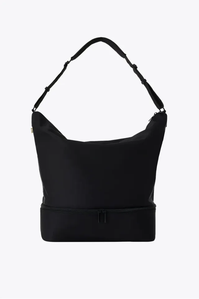 Beis Crescent Weekender borsone nero nylon da viaggio