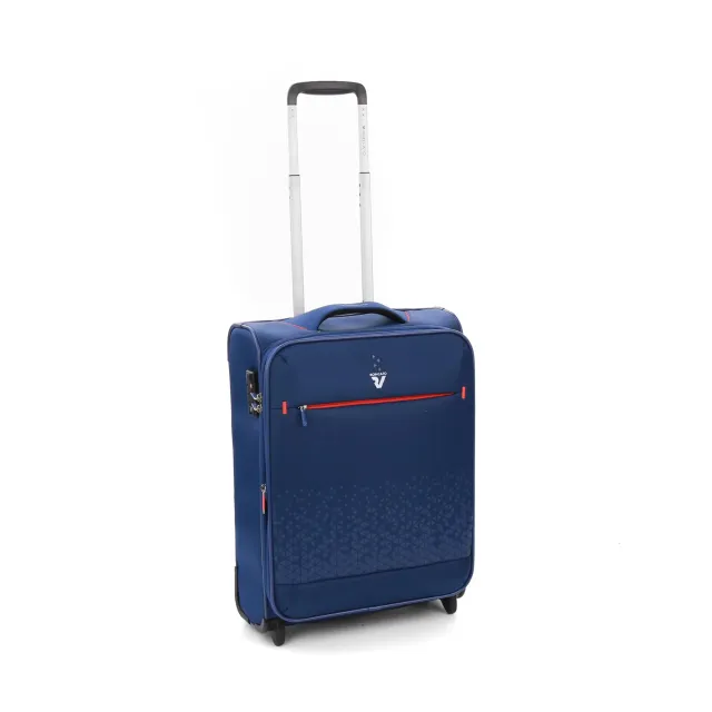 Roncato Crosslite trolley cabina 55 cm blu espandibile