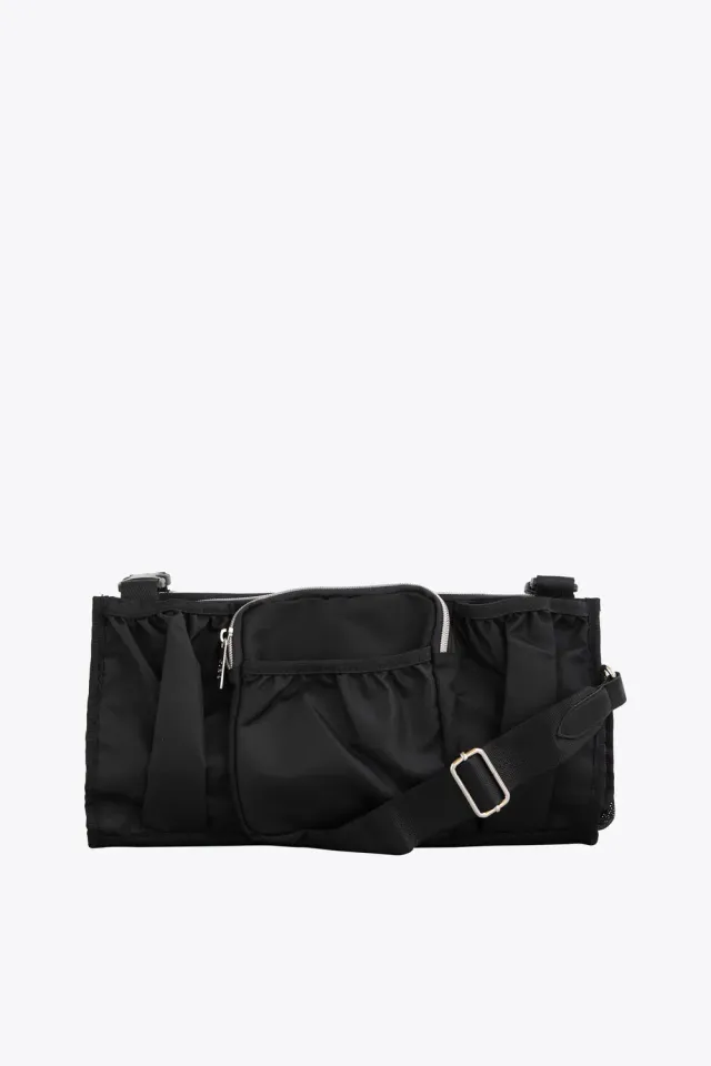 Beis Stroller Caddy organizer passeggino nero da viaggio