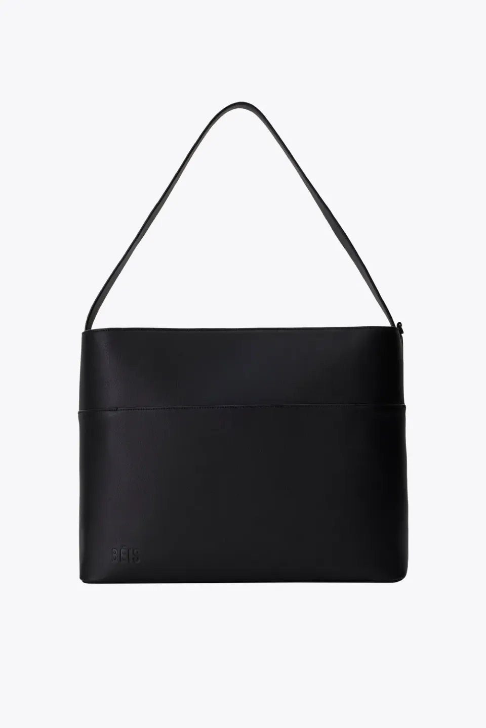 Beis Diaper Tote Borsa Fasciatoio Nero Pelle Vegana