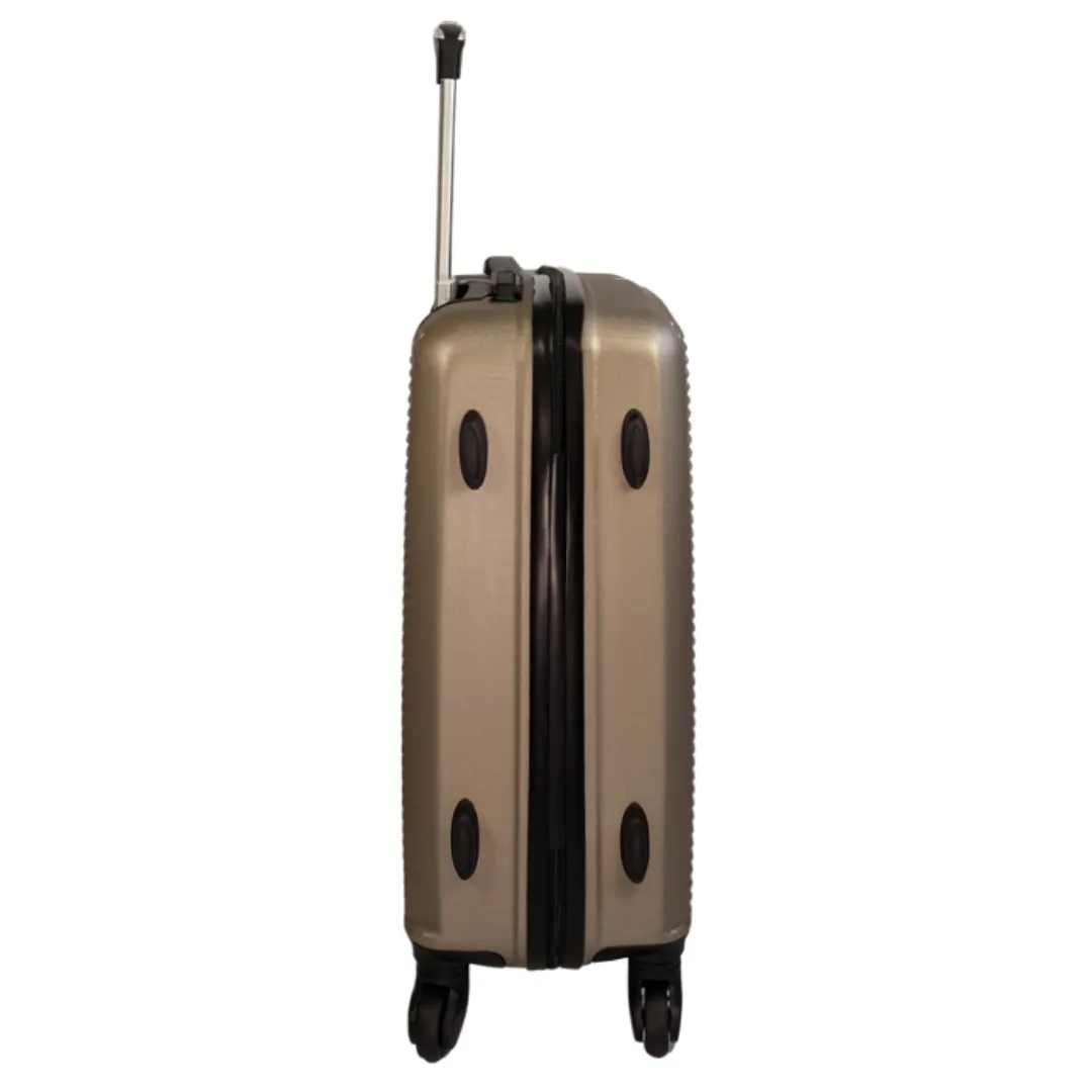 CELIMS Set 2 Valigie ABS 55cm+65cm Cabina Stiva