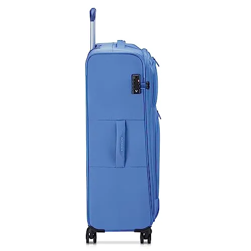 Roncato Twin trolley morbido medio 65x44x27 blu cielo TSA