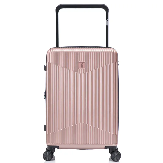 CELIMS Wide Trolley Valigia Stiva 65cm ABS Rosa Estensibile