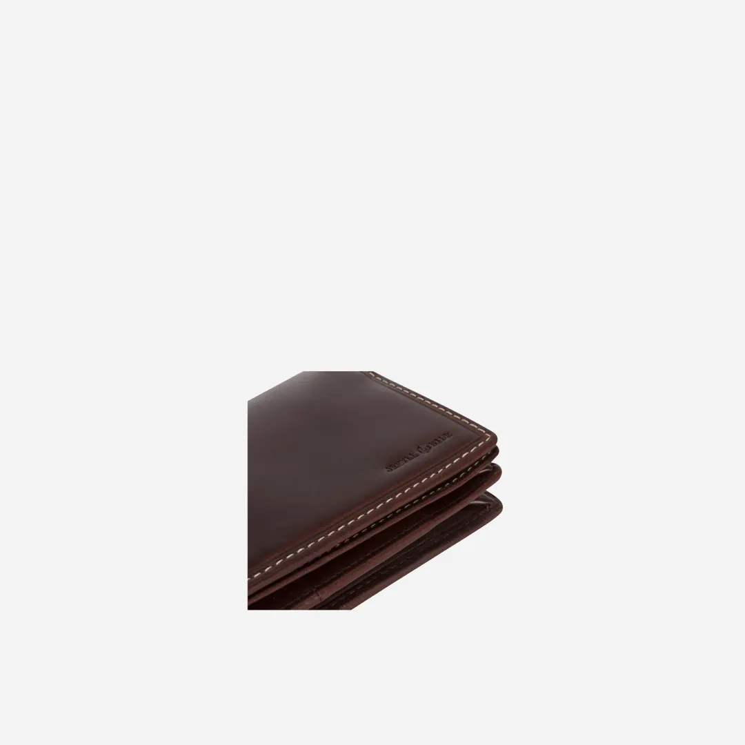 Jekyll Hide Oxford portafoglio grande pelle nero