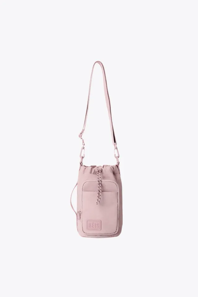 Beis Magnetic Water Bottle Sling Tracolla portaborraccia rosa magnetica