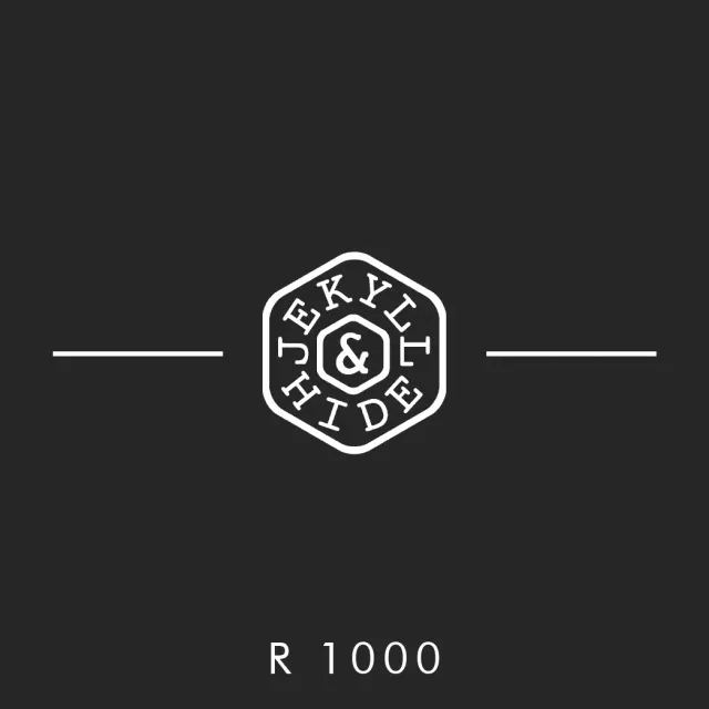 Jekyll & Hide Gift Vouchers buono regalo R 1000