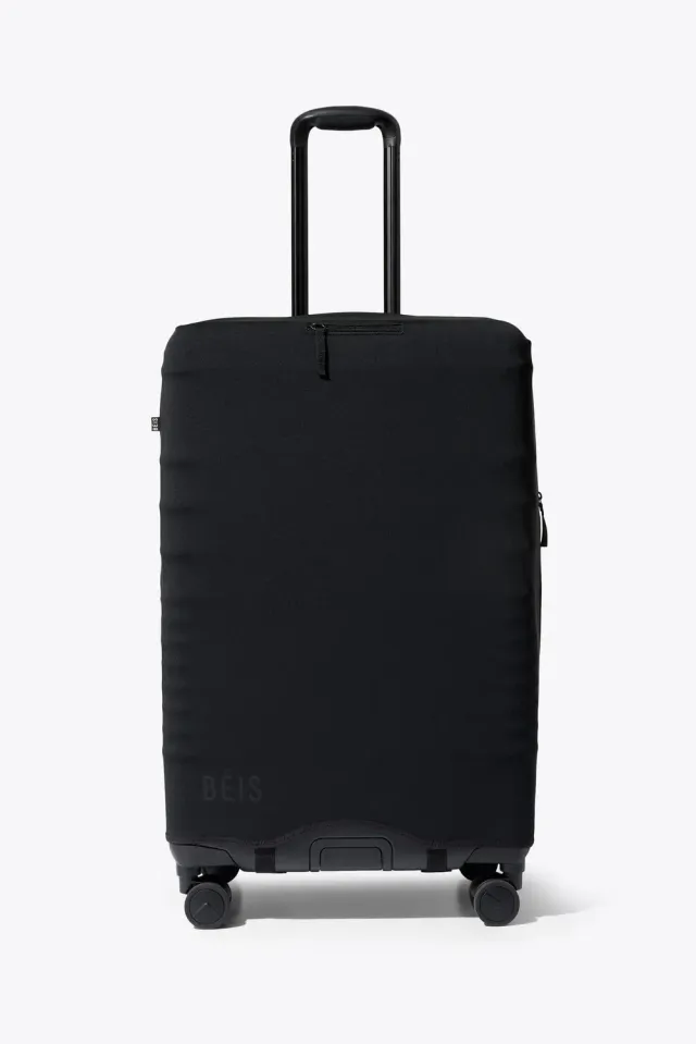 Beis Hybrid Check-In Luggage Cover custodia nera protettiva