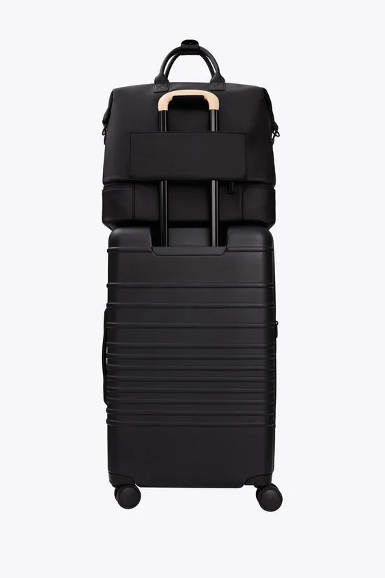 Beis Weekender Premium borsone pelle vegana nero