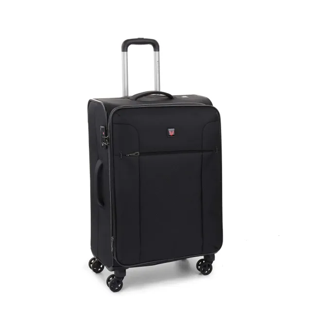 Roncato Evolution trolley medio espandibile nero 4 ruote TSA