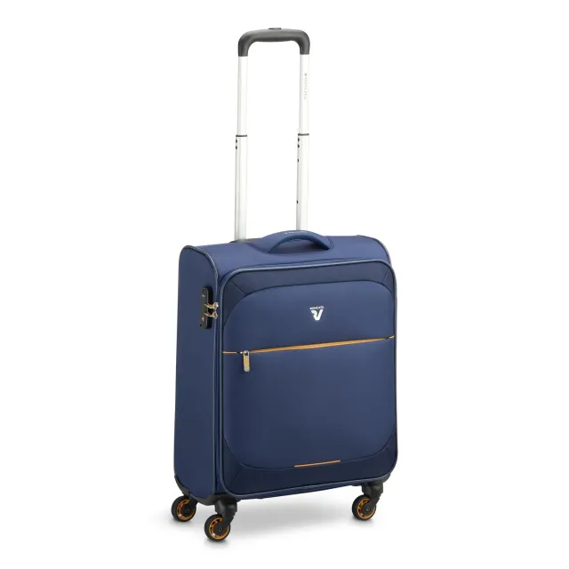 Roncato Smile 2.0 trolley cabina 55 cm blu notte TSA