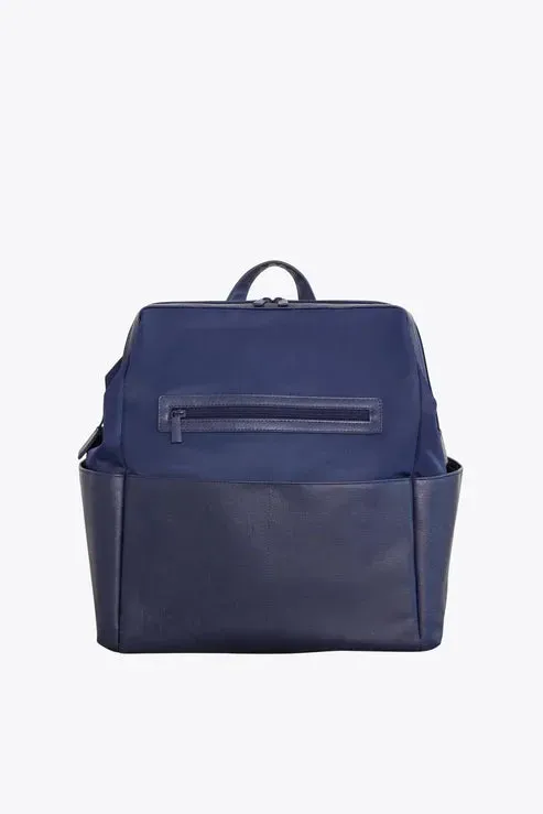 Beis Backpack Diaper Bag zaino fasciatoio blu navy con fasciatoio