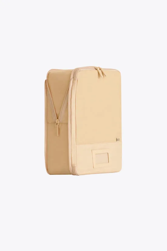 Beis Compression Packing Cubes organizer valigia beige 4 pezzi