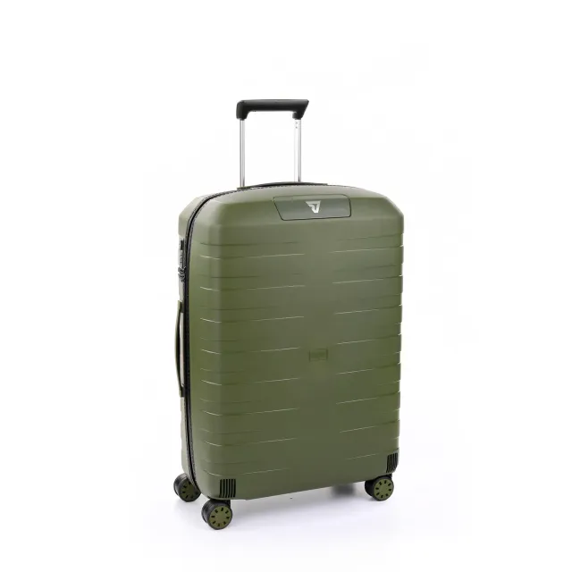 Roncato Box 4.0 Trolley Medio 69 cm Verde Militare Espandibile