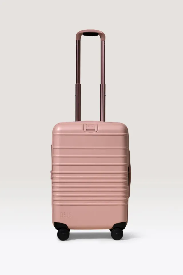 Beis Carry-On Roller Atlas Pink trolley mano rosa rigido
