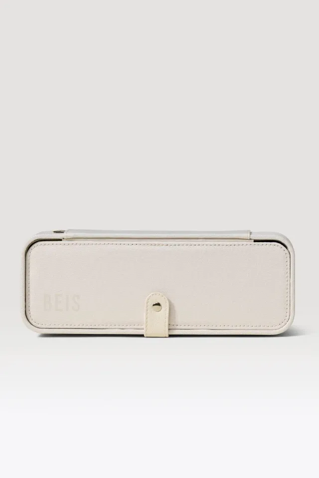 Beis Jewelry Case portagioie beige