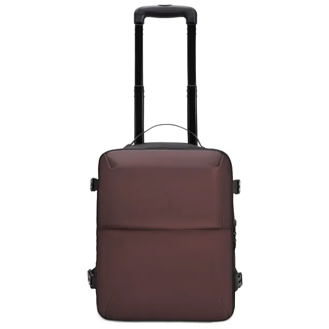 CELIMS AirPlus Trolley Zaino Sottosedile 40x30x20 con Ruote Bordeaux