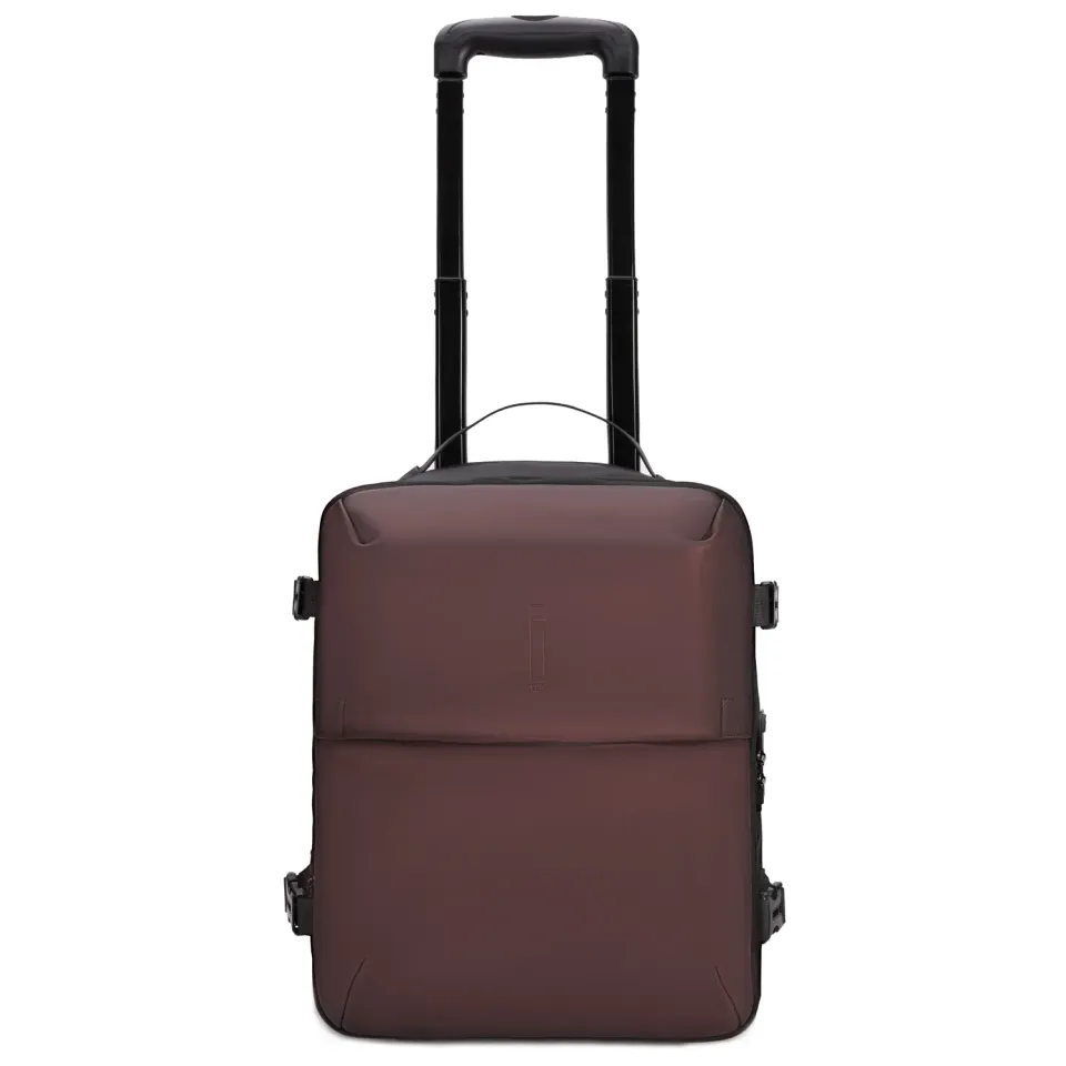 CELIMS AirPlus Trolley Zaino Sottosedile 40x30x20 con Ruote Bordeaux