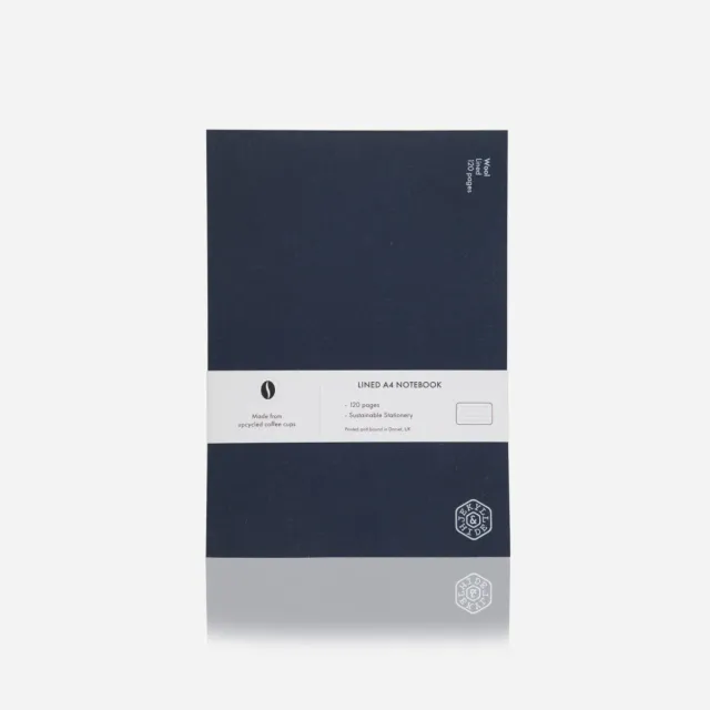 Jekyll & Hide Taccuino A4 Blu Navy 120 Pagine Righe