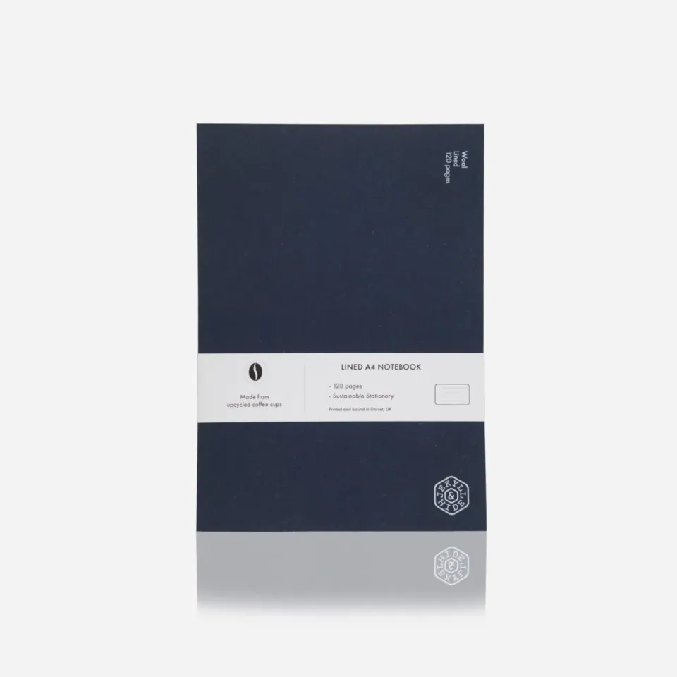 Jekyll & Hide Taccuino A4 Blu Navy 120 Pagine Righe