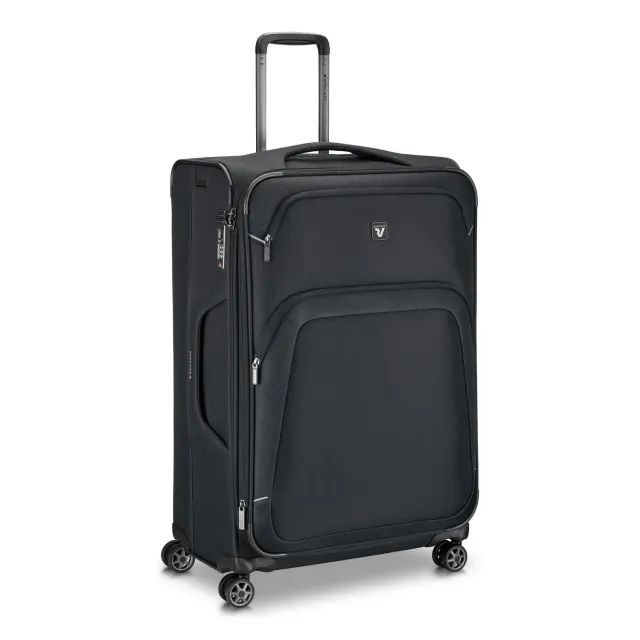 Roncato Gateway Trolley 78 cm Morbido Nero Espandibile