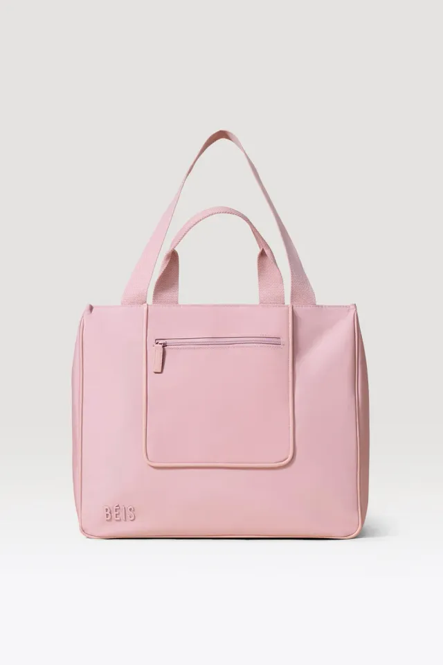Beis East To West tote bag rosa Atlas da cabina