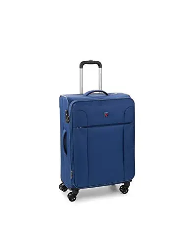 Roncato Evolution trolley medio 63 cm blu espandibile