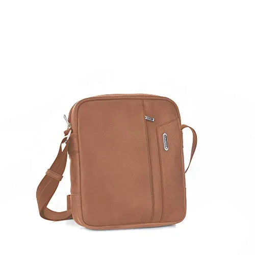 Roncato Panama Dlx Utility Bag Patta Uomo Pelle Bordeaux