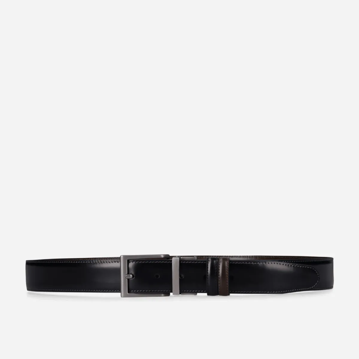Jekyll & Hide Cintura Reversibile Pelle Nero Marrone