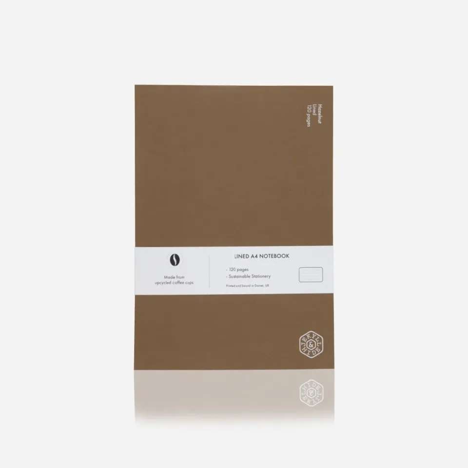 Jekyll & Hide A4 Notebook quaderno nocciola 120 pagine righe