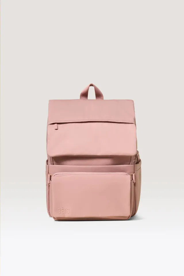 Beis Ultimate Zaino Fasciatoio Atlas Pink Con Marsupio