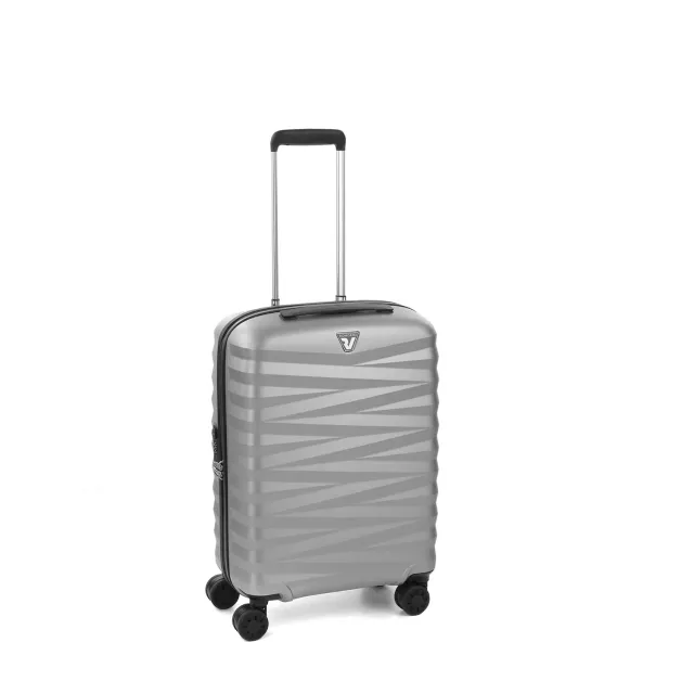 Roncato Zeta 2.0 Trolley Bagaglio Mano 55x40x20 41L Nero Argento
