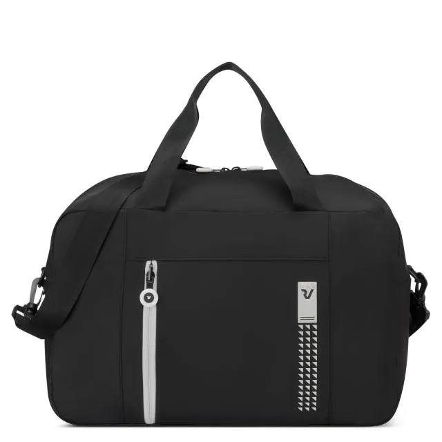 Roncato Compact Borsa Cabina 40x25x20 Nero Pieghevole